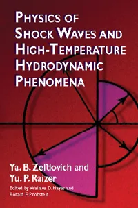 Physics of Shock Waves and High-Temperature Hydrodynamic Phenomena_cover