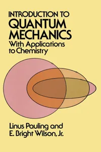 Introduction to Quantum Mechanics with Applications to Chemistry_cover