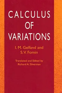 Calculus of Variations_cover