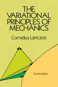 The Variational Principles of Mechanics_cover