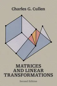 Matrices and Linear Transformations_cover