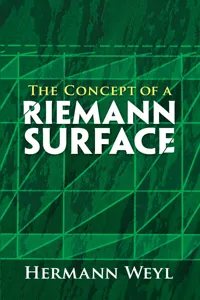 The Concept of a Riemann Surface_cover
