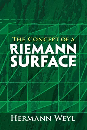 The Concept of a Riemann Surface