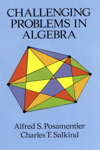 Challenging Problems in Algebra_cover