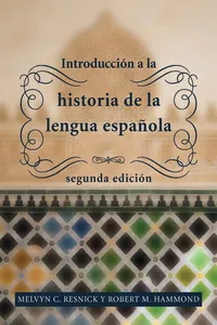 Introducción a la historia de la lengua española_cover