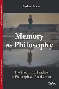 Memory as Philosophy_cover