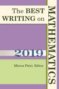 The Best Writing on Mathematics 2019_cover