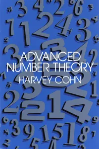 Advanced Number Theory_cover