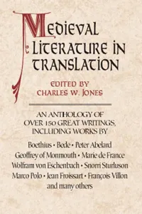Medieval Literature in Translation_cover
