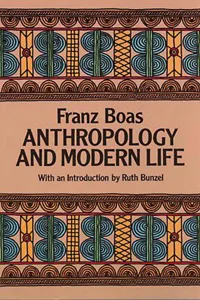 Anthropology and Modern Life_cover