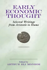 Early Economic Thought_cover