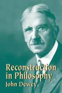 Reconstruction in Philosophy_cover