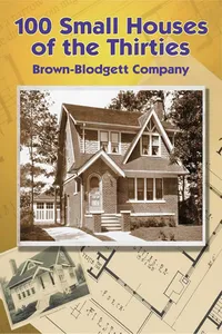 100 Small Houses of the Thirties_cover