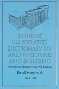 Sturgis' Illustrated Dictionary of Architecture and Building_cover