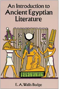 An Introduction to Ancient Egyptian Literature_cover