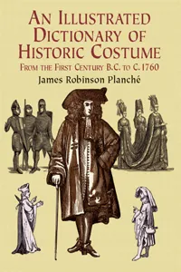 An Illustrated Dictionary of Historic Costume_cover