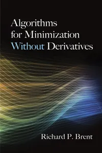 Algorithms for Minimization Without Derivatives_cover