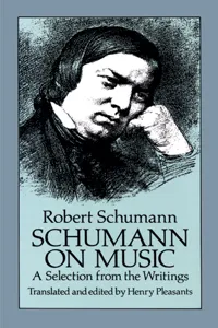 Schumann on Music_cover