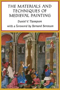The Materials and Techniques of Medieval Painting_cover