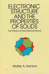 Electronic Structure and the Properties of Solids_cover