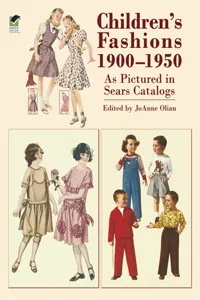 Children's Fashions 1900-1950 As Pictured in Sears Catalogs_cover