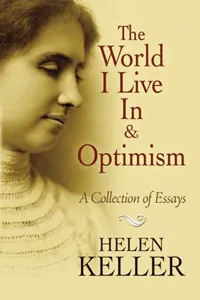 The World I Live In and Optimism_cover