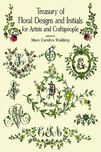 Treasury of Floral Designs and Initials for Artists and Craftspeople_cover