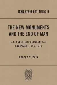 The New Monuments and the End of Man_cover