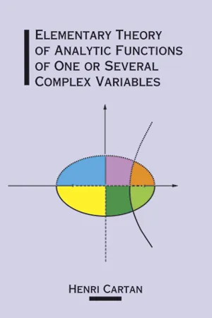 Elementary Theory of Analytic Functions of One or Several Complex Variables
