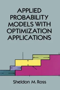 Applied Probability Models with Optimization Applications_cover