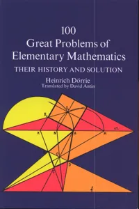 100 Great Problems of Elementary Mathematics_cover