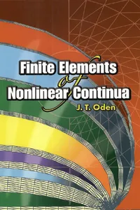 Finite Elements of Nonlinear Continua_cover