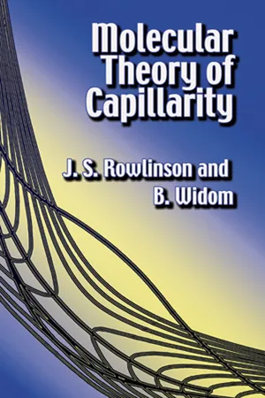 Molecular Theory of Capillarity