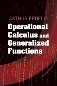 Operational Calculus and Generalized Functions_cover