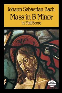 Mass in B Minor in Full Score_cover