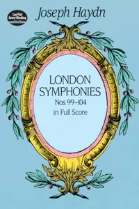 London Symphonies Nos. 99-104 in Full Score_cover