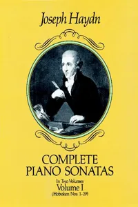Complete Piano Sonatas, Volume I_cover