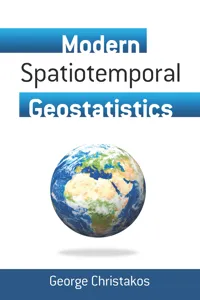 Modern Spatiotemporal Geostatistics_cover