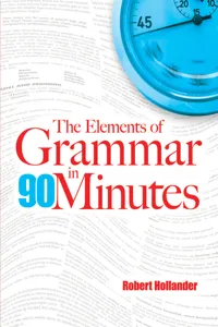 The Elements of Grammar in 90 Minutes_cover