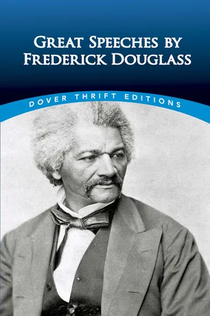 Book cover image for: Great Speeches by Frederick Douglass