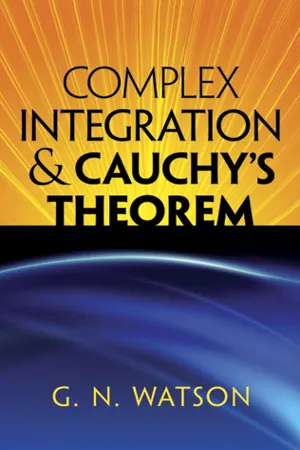 Complex Integration and Cauchy's Theorem