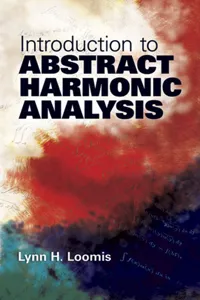 Introduction to Abstract Harmonic Analysis_cover