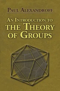 An Introduction to the Theory of Groups_cover