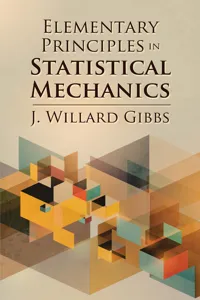 Elementary Principles in Statistical Mechanics_cover