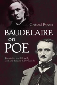 Baudelaire on Poe_cover