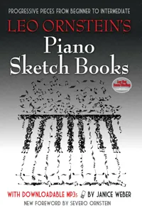 Leo Ornstein's Piano Sketch Books with Downloadable MP3s_cover