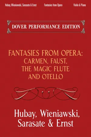 Fantasies from Opera for Violin and Piano