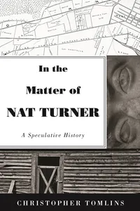 In the Matter of Nat Turner_cover