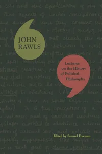 Lectures on the History of Political Philosophy_cover