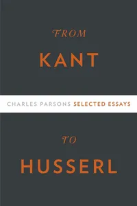 From Kant to Husserl_cover